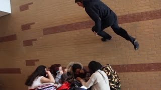 Parkour at school [upl. by Anotal]