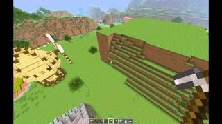 Minecraft WorldEdit Tutorial How to Gebäude kopiereneinfügen  nartürliche Bergkette [upl. by Menard726]