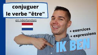 Conjugaison du verbe être au présent en néerlandais  apprendre le néerlandais pour débutants 🇳🇱 [upl. by Vevay]