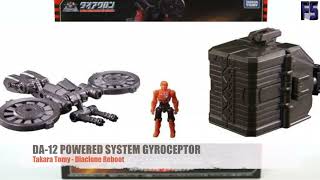 Review FR  Diaclone Reboot  DA12 POWERED SYSTEM GYROCEPTOR [upl. by Elburt]