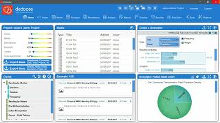 Dedoose Home Dashboard and Create Project [upl. by Ettenowtna]