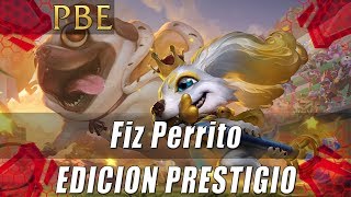 Nuevo Skin  Fizz Perrito EDICION PRESTIGIO 100 Puntos de Prestigio Parche 96 [upl. by Eerased]