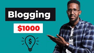 Sidee 1000 bilkasta Blogging oga sameyaa [upl. by Livvy743]