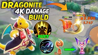 This build of Dragonite can deal 4k critical Damage in just 1 Hit🤯 Pokemon unite [upl. by Ativ]