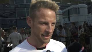 McLaren Reshuffle Reaction From Button Vandoorne amp Alonso [upl. by Miun]