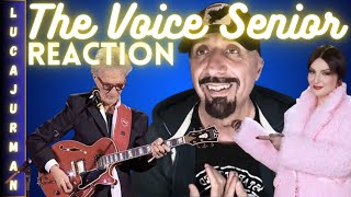 Senza pressioni né interessi è tutto più genuino  Reaction The Voice Senior 2024  5a puntata [upl. by Cassell]