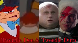 Tweedle Dee amp Tweedle Dum Alice In Wonderland  Evolution In Movies amp TV 1951  2016 [upl. by Odlamur]