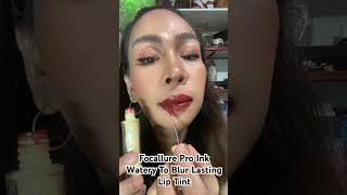 Focallure Pro Ink Watery to Blur Lasting Lip Tint beauty shorts makeup [upl. by Sasnak]