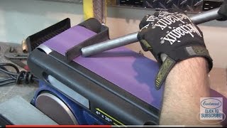 Tips amp Tricks with the Eastwood Belt  Disc Sander  How To Properly Grind Tungsten for TIG Welding [upl. by Adamec]