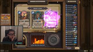 Hearthstone Arena  Warrior is the best arena class right now [upl. by Kus]