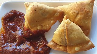 How To Make Samosa Chutney Dip RecipeGarlicTomato amp AmliTamarind [upl. by Ahsitneuq367]