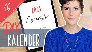 DIY WANDKALENDER schnell und minimalistisch  Geschenkidee [upl. by Mehetabel8]