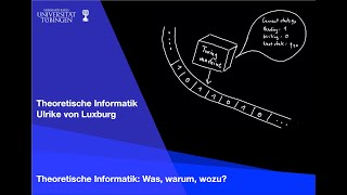 1 Theoretische Informatik Was warum wozu [upl. by Nirik]