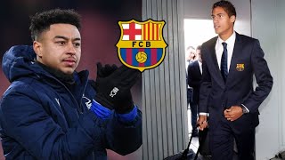 🚨 INFOSRAPHAËL VARANE REJOINT LE BARÇA GRÂCE À MAN UNITED JESSE LINGARD AU BARÇA CEST CONFIRMÉ [upl. by Kennan111]