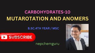 carbohydrates10bsc4thyearmutarotationanomersmsc [upl. by Fang]