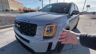 2022 KIA Telluride SX Prestige Nightfall in Wolf Gray with Dune Brown [upl. by Anihs826]