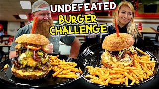 UNDFEATED BROOME ST BURGER CHALLENGE in Monroe NC RainaisCrazy [upl. by Acus243]