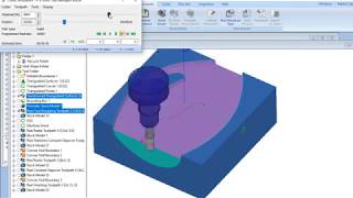 Machining with NCG CAM [upl. by Schuyler]