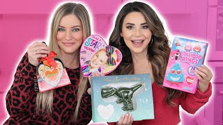 Trying Fun VALENTINES Candy Part 2 w iJustine [upl. by Liagiba961]