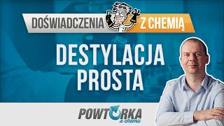 Destylacja prosta  powtórka z chemii [upl. by Alyworth400]