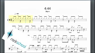 4 44 Rockschool Grade 5 Drums [upl. by Sivrad]