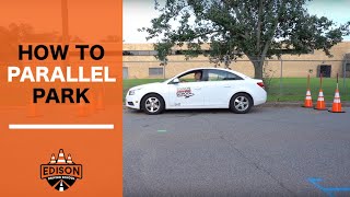 How to Parallel Park  Edison Driving School [upl. by Netsrik]