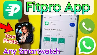 Fitpro app Connect To Phone  Fitpro app se watch kaise Connect Kare  t800 ultra  Smart Bracelet [upl. by Moria]