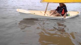 MacGregor Sailing Canoe on Lake Wivenhoe [upl. by Weaks]