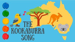 Australian nursery rhyme Kookaburra sits in the old gum tree [upl. by Ladnek]