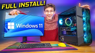 How To Install Windows 11  Your COMPLETE Guide Step By Step [upl. by Eniwtna]