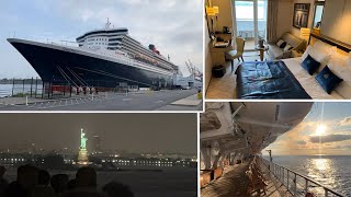 London to New York by Cunards Queen Mary 2 [upl. by Prud377]