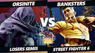 Show Me Your Moose 2 LOSERS SEMIS  Orsinite M Bison Vs Banksters Jamie Street Fighter 6  SF6 [upl. by Weinert]