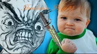 COD Ghosts Humiliation Rage 7 Gun Game Knife Only Trolling [upl. by Tench]