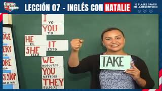 Curso De Ingles  Lección 7 ► CLASES DE INGLES con Natalie Maldonado [upl. by Ma]