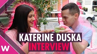 Katerine Duska quotBetter Lovequot London INTERVIEW  Greece Eurovision 2019 [upl. by Kampmeier]