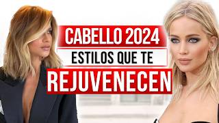 CABELLO 2024 que te QUITARÁ 10 AÑOS de Encima  TODO lo que se USARÁ  2024 Hair Trends [upl. by Notled]