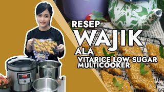 Wajik Ketan Ala Vitarice Low Sugar Multicooker [upl. by Faythe951]