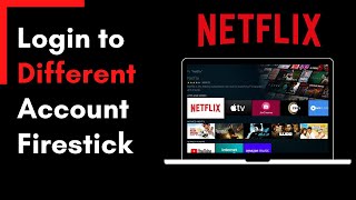 How to Login to Different Netflix Account on Smart TV [upl. by Aprilette]