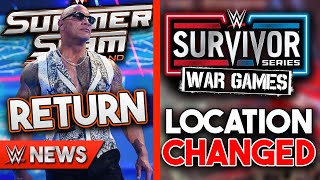 The Rock Returning At SummerSlam WWE Survivor Series 2024 Rumors  WWE Wrestling News amp Rumors [upl. by Tchao]