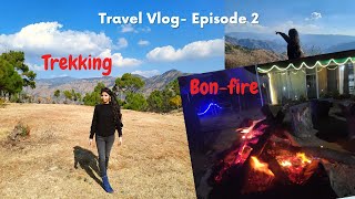 Chail Shimla  Trekking Bonfire Adventure Camping Himachal Mountains Travel Vlog Ep2 [upl. by Adrea]