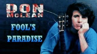 Fools Paradise  Don McLean Karaoke [upl. by Aerona]