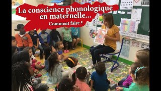 La conscience phonologique en maternelle Comment faire [upl. by Lissak]