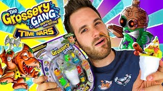 Grossery Gang Series 5 Time Wars UNBOXING 104 LARGE Y REGULAR PACK  Mega UNBOXING en Pe Toys [upl. by Rramel]