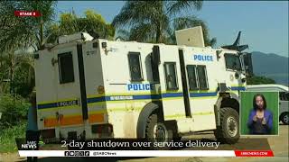 Total Shutdown  Louis Trichardt residents continue protesting over lack of service delivery [upl. by Caputo]