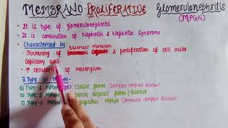 Membranoproliferative glomerulonephritis MPGN  causes symptoms amp pathology  Renal pathology [upl. by Fairleigh]