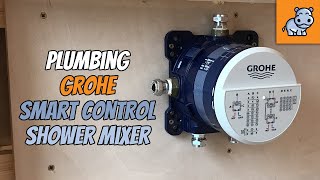 Plumbing GROHE Smart Control Shower Mixer [upl. by Corneille]