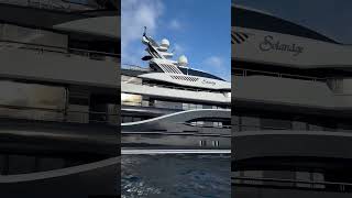 Motor Yacht SOLANDGE at anchor off Antibes [upl. by Hakan997]