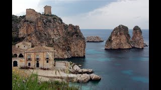 Places to see in  Castellammare del Golfo  Italy  Tonnara di Scopello [upl. by Marketa597]