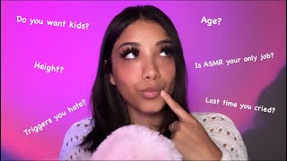 ASMR QampA❓Answering Your Questions clicky whispers [upl. by Boyse]