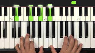 Adeste Fideles tutorial piano [upl. by Sayer]